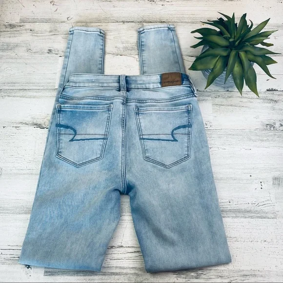 American Eagle hi rise jegging 2 xl - Picture 4 of 5
